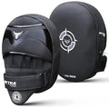 Mytra Fusion Air Boxing Mitts Real Leather Boxing Pads for MMA Muay Thai Training and Martial Arts Punching Pads Kickboxing Focus Mitt and Focus Pads with Pair