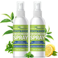 Foot & Shoe Deodorizer Spray, Odor Eliminator for Smelly Shoes & Feet | 5 fl oz, 2-Pack, Instantly Eliminates Odors from Shoes, Boots, Sneakers & Feet, Long-Lasting Freshness for Everyday Wear - size: 5 Fl Oz (Pack of 2)