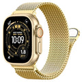 Milanese Loop Compatible with Apple Watch Band 40mm 41mm 42mm 38mm Men Women, Magnetic Buckle Strap Stainless Steel Mesh Metal Bands for iWatch Series 11 10 9 8 7 6 5 4 3 SE3/2/1 - color: 05-Gold, size: 38/40/41/42mm(s10/11)
