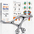 Melonsun Trigger Point Massage Tool for Deep Tissue Relief, Gua Sha Muscle Scraper for Fascia Release, Thumb Saver Acupressure Massager for Jaw, Neck, Shoulder, Back & Full Body Tension Relief