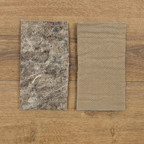Mohawk Home Non Slip Rug Pad 2' 6" x 9' 6"- 1/4" Thick Felt + Latex Rubber Gripper - Dual Surface Cushion for Hardwood, Carpet, Tile Floors, Made in USA - size: 2'6" x 9'6" (Rectangular), style: 1/4 Inch Dual Surface Rug Pad