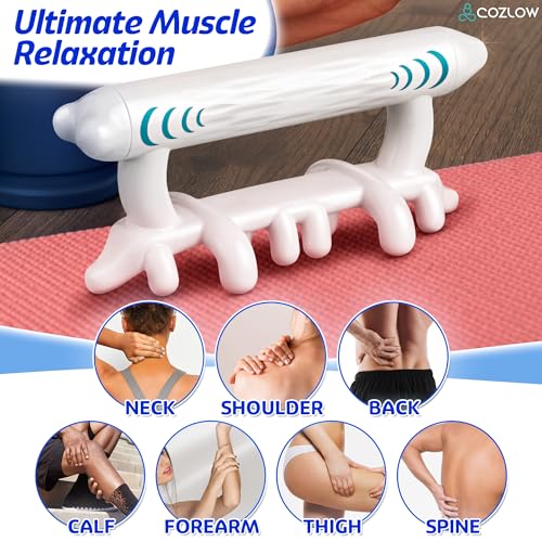 Fascia Massage Tool for Trigger Point Pain Relief - Myofascial Release Massager for Reduced Cellulite Appearance & Tight Muscle Knots - Deep Tissue Massage Nodes for Neck, Shoulder & Legs - color: Blue - Style C