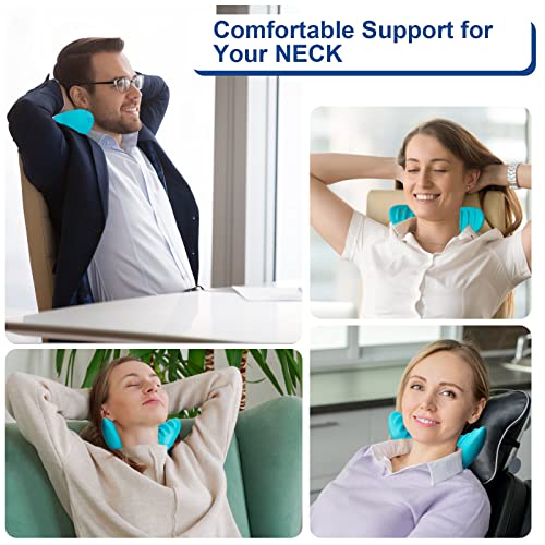 Cervical Neck Traction Device, Neck and Shoulder Relaxer, Cervical Traction Device, Neck Relaxer with Massage Nodes, Headache Relief