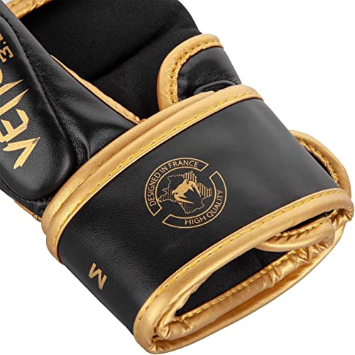Venum Challenger 3.0 Sparring Gloves - color: White/Black/Gold, size: Medium
