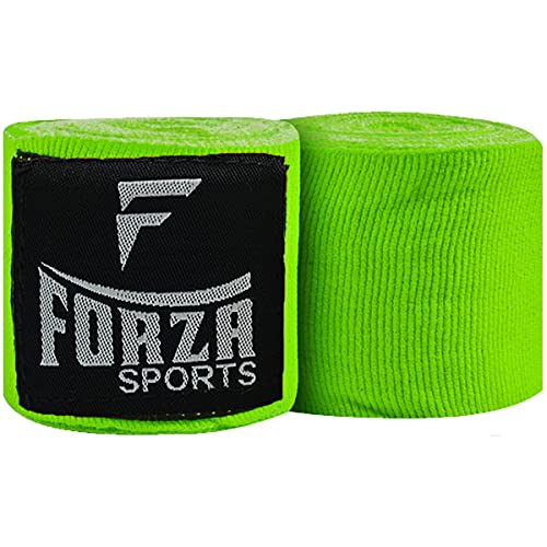 Forza Sports 180" Mexican Style Boxing and MMA Handwraps - color: Lime Green