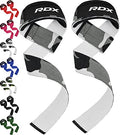RDX Lifting Straps for Weightlifting –100% Cotton Heavy Duty Gym Wrist Strap with 5MM Neoprene Padding, 60CM Anti-Slip Hand Grip Wraps for Deadlifts Powerlifting Workouts Strength Training, Men Women - color: Camo Grey