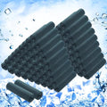 Hosuly 100 Pack Cooling Towels, 40"x12" Cooling Towels for Neck and Face Breathable Soft Chilly Sweat Rag Microfiber Sport Rags for Gym Yoga Golf Running - color: Foggy Blue