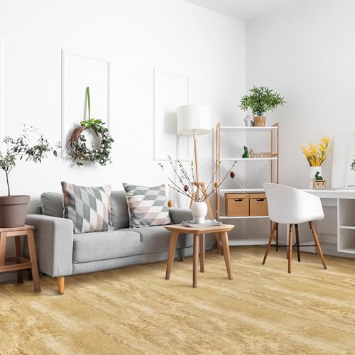 Sorbus 48 Sq. Ft. Wood Grain Floor Tiles Foam Mat EVA Interlocking Mats Tile 3/8-Inch Thick Flooring Wood Puzzle Exercise Mats w/Borders - Home Playroom Basement, Apartment, Trade Show, Baby, Dance - color: Marble, size: 12 Pack