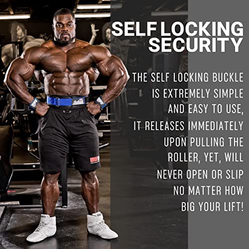 Schiek Sports Model 3004 Power Lifting Belt - Black - color: Blue, size: X-Small