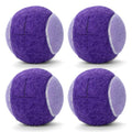 ANCKNE Walker Tennis Balls Precut Tennis Balls for Walkers 4PCS Walkers Legs Universal Precut Glide Balls, Heavy Duty Long Lasting Felt Pad Glide Coverings for Furniture Legs and Floor Protection - color: Light/Deep Purple