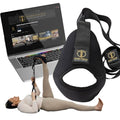 Yoga Strap with Versatile Loops, No Velcro, Improve Flexibility & Mobility, Relieve Joint Pain!