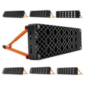 VEVOR Soccer Rebounder Board, Mult-Adjustable Angles Portable Soccer Rebound Wall, Foldable Kickback Board, Soccer Practice Equipment, Ideal for Kids & Adults Passing & Shooting Drills - size: 37.4" x 9.8"