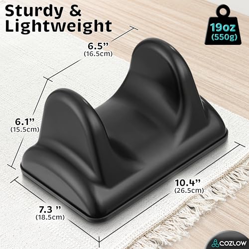 COZLOW Psoas Release Massage Tool, Back & Hip Flexor Muscle Stretcher, Deep Tissue Massage Tool for Myofascial Release, Trigger Point Massager for Pain Relief & Quick Recovery - color: Black - Style a