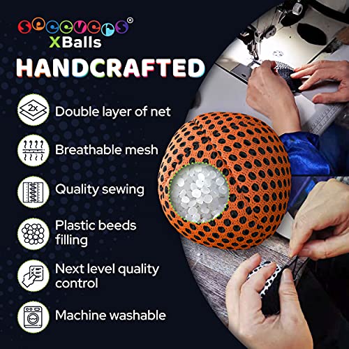 speevers Professional Juggling Balls Set: Soft, Durable, and Non-Slip for Beginners & Pros - Indoor & Outdoor Fun, Skill Development & Stress Relief - 3 Pack with Carry Bag (Orange 4.2 oz) - color: Orange, size: 4.2 oz