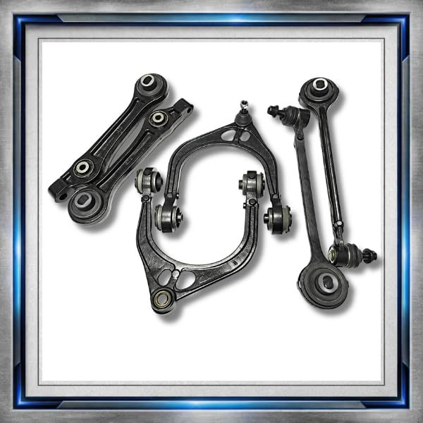 PartsW 6pc CA81085 K620257 K620258 K620177 K620178 Control Arm Kit for Dodge Charger 2006-2010 Suspension for Challenger Chrysler 300 Magnum 2WD - size: 5. Upper & Lower Control Arms 6Pc