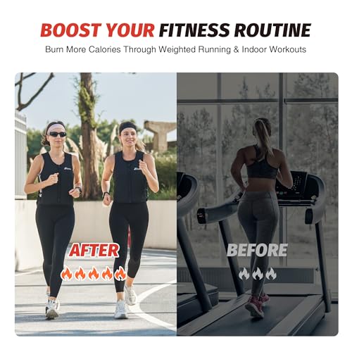 ZELUS Weighted Vest Woman, Adjustable Weighted Vest 1-10lb/ 1-15lb with Removable Z-Fit Soft Iron Weights, for Weight Loss Running Walking Rucking Strength Training, Reflective & Pocket Design - size: 15LB&L
