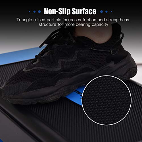 Aerobic Step Platform for Exercise w/Risers, Workout Step Height Adjustable 5"-7"-9", Fitness Step 450lbs Capacity, Non-slip Exercise Step Deck for Home/Gym - color: Blue