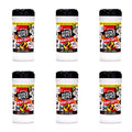 Hyper Wipes, 6 Pack Heavy Duty Hand & Tool Cleaning Wipes, 8"x12" Size Multi-Surface Cleaning Wipes, Degreasing, All Purpose Cleaner, Bathroom, Mechanic, Work Surface Wipes, 540 Count Canister - size: 90 Count (Pack of 6)