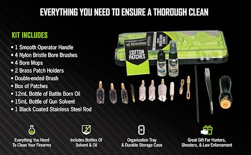 Breakthrough Clean Technologies Vision Series Universal Cleaning Kit - color: Multi, size: Universal Handgun
