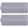 24 Pieces Hard Hat Sweatband, Cotton Helmet Sweatband Hard Hat Liner, Washable Sweat Band Reusable Safety Sweat Band Snap Hard Accessories (Gray) - color: Gray