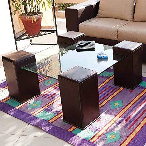 Dulles Glass 30" Square Glass Table Top, 1/4" Thick Clear Tempered Replacement Glass, Flat Polished Edge & Eased Corners for Coffee, Dining, Patio Tables & Furniture Protection - size: 30 inch, style: 1/4" thick - Flat Polished - Eased Corners