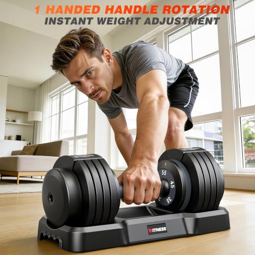 GIKPAL Adjustable Weight Bench - Workout Bench Press for Home Gym, Foldable Incline Decline Sit up Exercise Bench for Full Body Strength Training w/Leg Extension and Preacher Pad - color: Black 5-Gear 55LB Pair