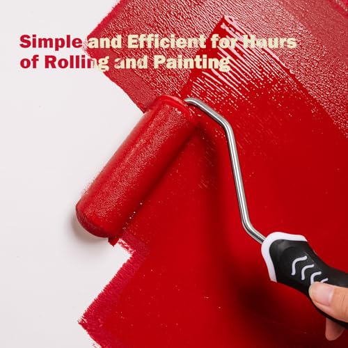 Mister Rui Paint Roller Tray 4 Inch, 21 Pack, Thickened Paint Tray with 20 Liners, Disposable Tray Liner, Plastic Trays for Painting - size: 4 Inch, 21 Pack