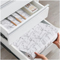 Drawer and Shelf Liner, Non-Slip Kitchen Cabinet Liners Non-Adhesive Thick Strong Grip Waterproof Washable Mats Protect Dresser Shelves Cupboard Bathroom Cabinets, White Marble, 12 in X 10 FT - color: Marble, size: 11.8"W x 118"L