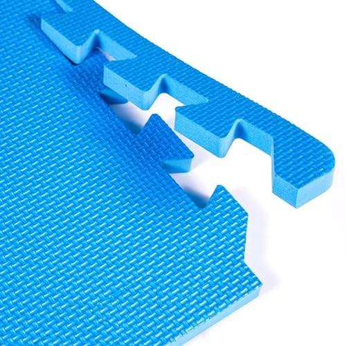 FlooringInc Baby Play Mat for Floor, Extra Large 2'x2' Foam Floor Tiles for Kids, Soft Interlocking Puzzle Mat, 1/2 Inch Thick, Non-Toxic EVA (Rainbow, 6 Tile Pack, 24 Sq Ft)