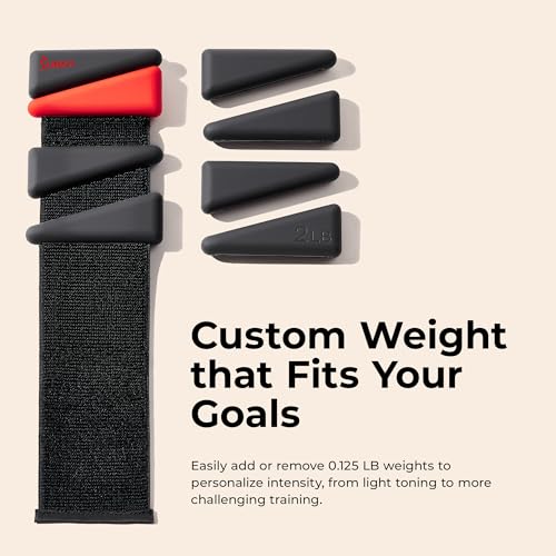 Sunny Health & Fitness Adjustable Silicone 1-2LB Pair Wrist & Ankle Weights - style: 2 LB