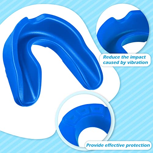 Sport Mouth Guards Gum Teeth Armor Game Guard for Boxing Basketball Football Hockey Karate Basketball Rugby Match - color: Lake Blue
