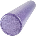 JFIT High Density Foam Roller – EPP Deep Tissue Massage Roller for Muscle Recovery, Myofascial Release & Stretching - color: Solid Purple, size: 36-Inch
