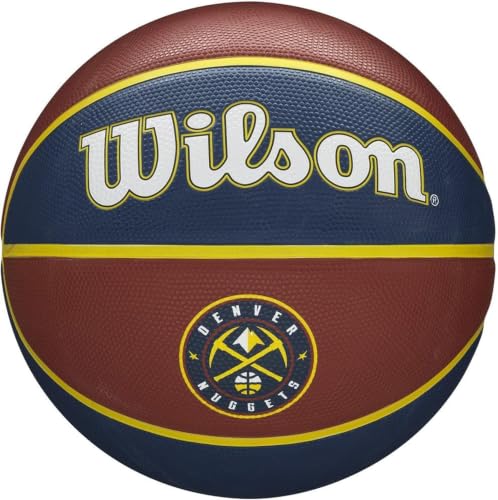 WILSON NBA Team Retro Mini Basketballs - Mini Size - 3" - color: Brooklyn Nets, size: Mini (Pack of 6)