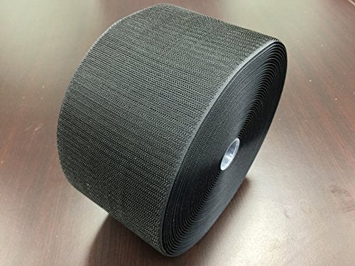 Dollamur 4" x42 Hook Connector for Carpeted Cheer & Gymnastics Mats - color: Black