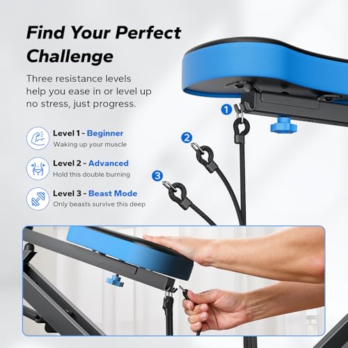 Squat Machine, MERACH R07 2 in 1 Squat Rowing Machine, Easy Setup & Foldable Exercise Equipment, Glute Trainer Machine, Glutes & Leg Home Workout Machine - color: Grey