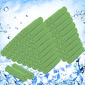 Hosuly 100 Pack Cooling Towels, 40"x12" Cooling Towels for Neck and Face Breathable Soft Chilly Sweat Rag Microfiber Sport Rags for Gym Yoga Golf Running - color: Bright Green