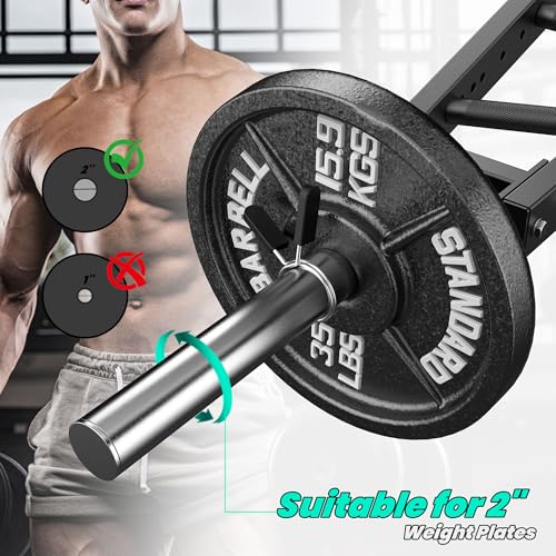 Multi Grip Swiss Bar, Fits 2" Olympic Bar, 600 LBS Capacity for Home Gym - color: B Multi Grip Barbell-Curls