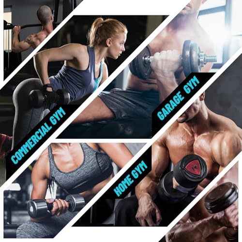 Roliwils 225LB Dumbbell Spotter Hooks (Pair) - Reduced noise, anti-scratch | Shoulder/chest press support | Easy solo use | For all fitness