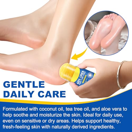 60% Urea Cream Stick plus 2% Salicylic Acid, Maximum Strength Urea Foot Cream Callus Remover for Dry Cracked Heels, Hands, Knees,Exfoliating Moisturizer, Dead Skin Remover Foot Balm 1.4oz (2pcs) - size: 1.41 Fl Oz (Pack of 2)