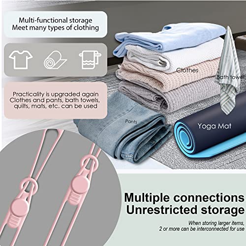 Silicone Cable Ties Cord Organizer for Cable Management, 16PCS 4.2" and 7.1" Reusable Cable Organizer Electronic Accessories for Home, Office, Kitchen, School, Travel (Pink) - color: Pink, size: 4.2 Inch+7.1 Inch