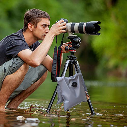 Eurmax USA 4Pcs Pack Water Weight Bags for Light Stand Photography Video Equipment,Heavy Duty Saddlebag for Backdrop Stand,Photo Tripod,Canopy,Umbrella Base,Fishing Chair,Picnic Table and etc（Grey） - color: 4pcs-gray, style: water