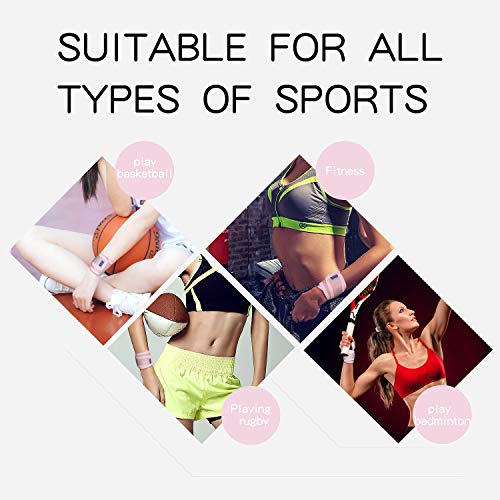 2Pack Version Profession Wrist Support, Adjustable Strap Reversible Wrist Brace for Sports Protecting/Tendonitis Pain Relief/Carpal Tunnel/Arthritis/Injury Recovery, Right&Left - color: Pink