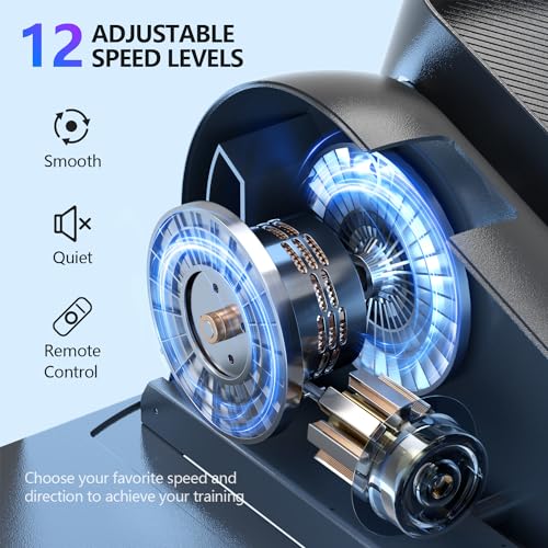 Under Desk Elliptical Machine for Senior Mini Elliptical Leg Exerciser with Remote Quiet Portable Electric Seated Foot Pedal Exerciser for Home Office - size: Compact