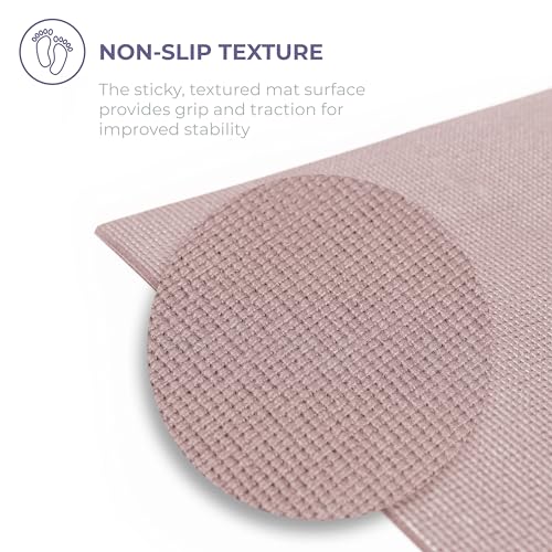 Voyage 5mm Studio Yoga Mats, 6 Pack, 72x24in - color: Lilac