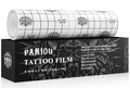 Pamiou Second Skin Tattoo Cover - 6 Inches x 2 Yards Tattoo Aftercare Bandage | Breathable, Waterproof, Transparent, Latex-Free Film, Matte Finish