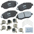Bendix Priority1 CFC619 Ceramic Front Brake Pads for Lexus GS300 2005-1993, GS400 2000-1998, GS430 2005-2001, IS300 2005-2001, SC430 2010-2002, Toyota Supra 1998-1993 - style: CFC619