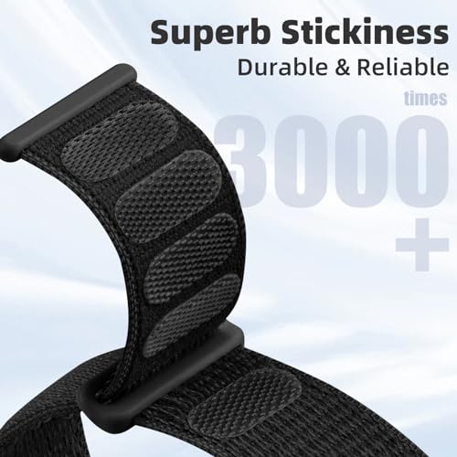 Sport Loop Band Compatible with Apple Watch Bands for Women 44mm 46mm 45mm 49mm 42mm 38mm 40mm 41mm men,Stretch Adjustable Braided Nylon Straps for iWatch Series 11/10/9/8/7/6/5/4/3/2/1/SE/Ultra - color: Black, size: 44mm/45mm/46mm/49mm/(42mm-series 3 2 1