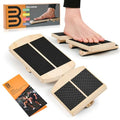 Ankle Strengthener & Single Leg Balance Board, Foot Strengthener for Plantar Fasciitis & Achilles Tendonitis, Physical Therapy, Sprain Recovery & Arch Support - color: nature