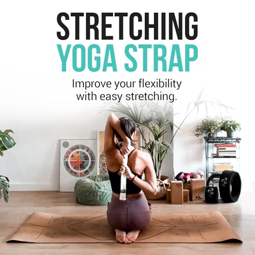 Extra Wide Yoga Wheel, Mini Yoga Wheel - Beginner Friendly Yoga Kit. More Comfortable, Stable and Safer Back Roller. Improve posture, better mobility. Ideal Home Exercise. Relieve Back Pain. - style: Wide + Small + Strap