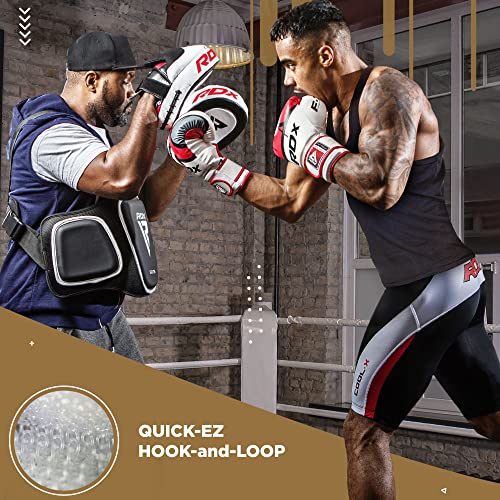 RDX Boxing Gloves EGO, Sparring Muay Thai Kickboxing MMA Heavy Training Mitts, Maya Hide Leather, Ventilated, Long Support, Punching Bag Workout Pads, Men Women Adult 8 10 12 14 16 oz - color: GOLDEN, size: 16OZ